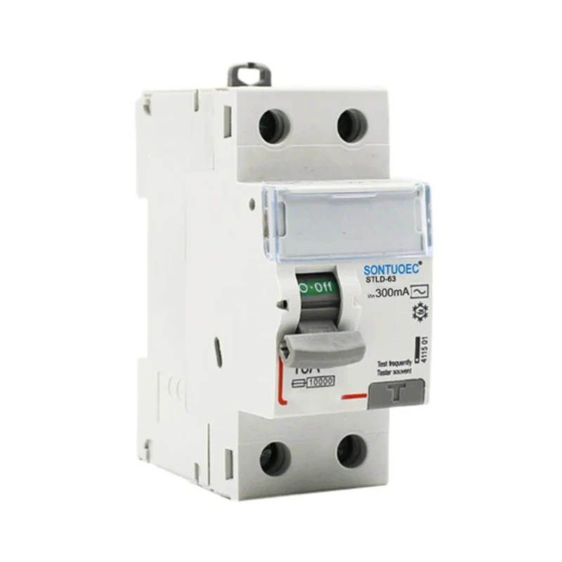 2p 63a/30mA RCD AC gerð