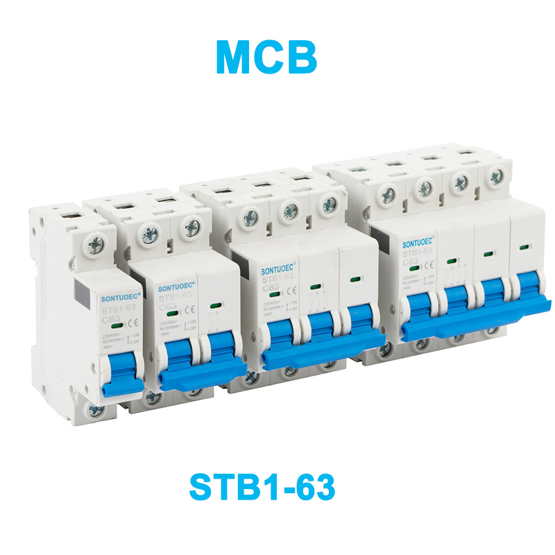 Samkeppnishæf C65 uppbygging STB1-63 Series Miniature Circuit Breaker MCB