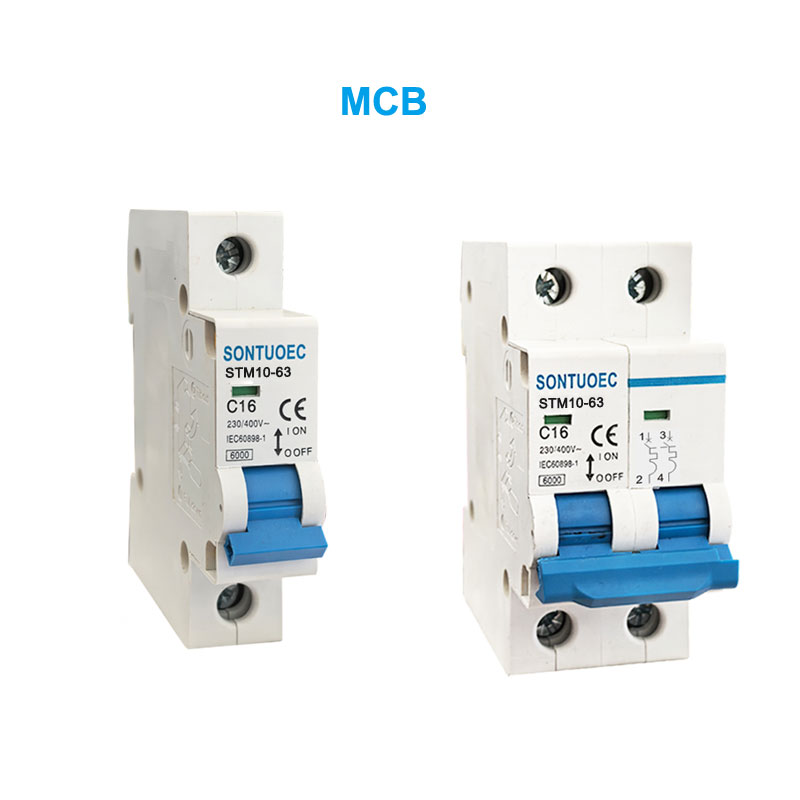 Verksmiðjubein sala MCB Stm10-63 Series 6ka Miniature Circuit Breaker