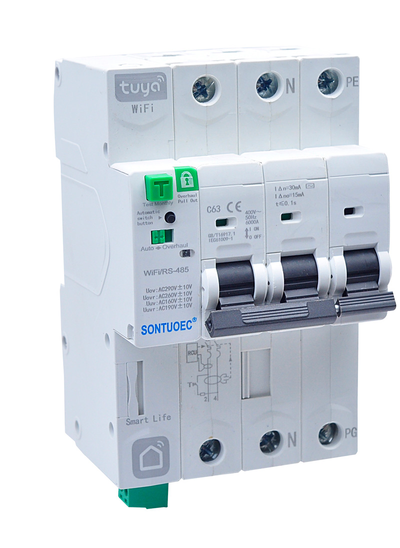 IoT 4G hringrásarrofi WiFi Tuya APP fjarstýring þráðlaus fjarstýring