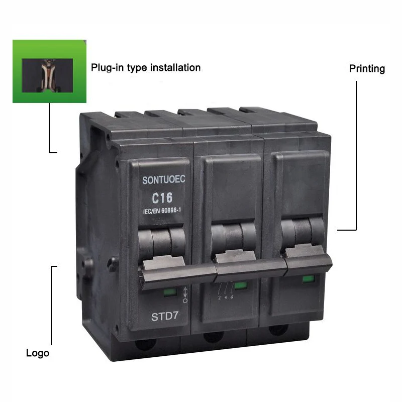 Tengdu Type 3p Miniature Circuit Breaker MCB